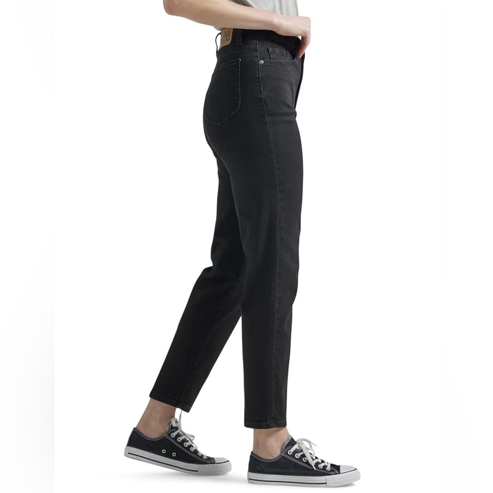 Lee High Rise Mom Jeans Black 🚨 - Picture 2 of 16